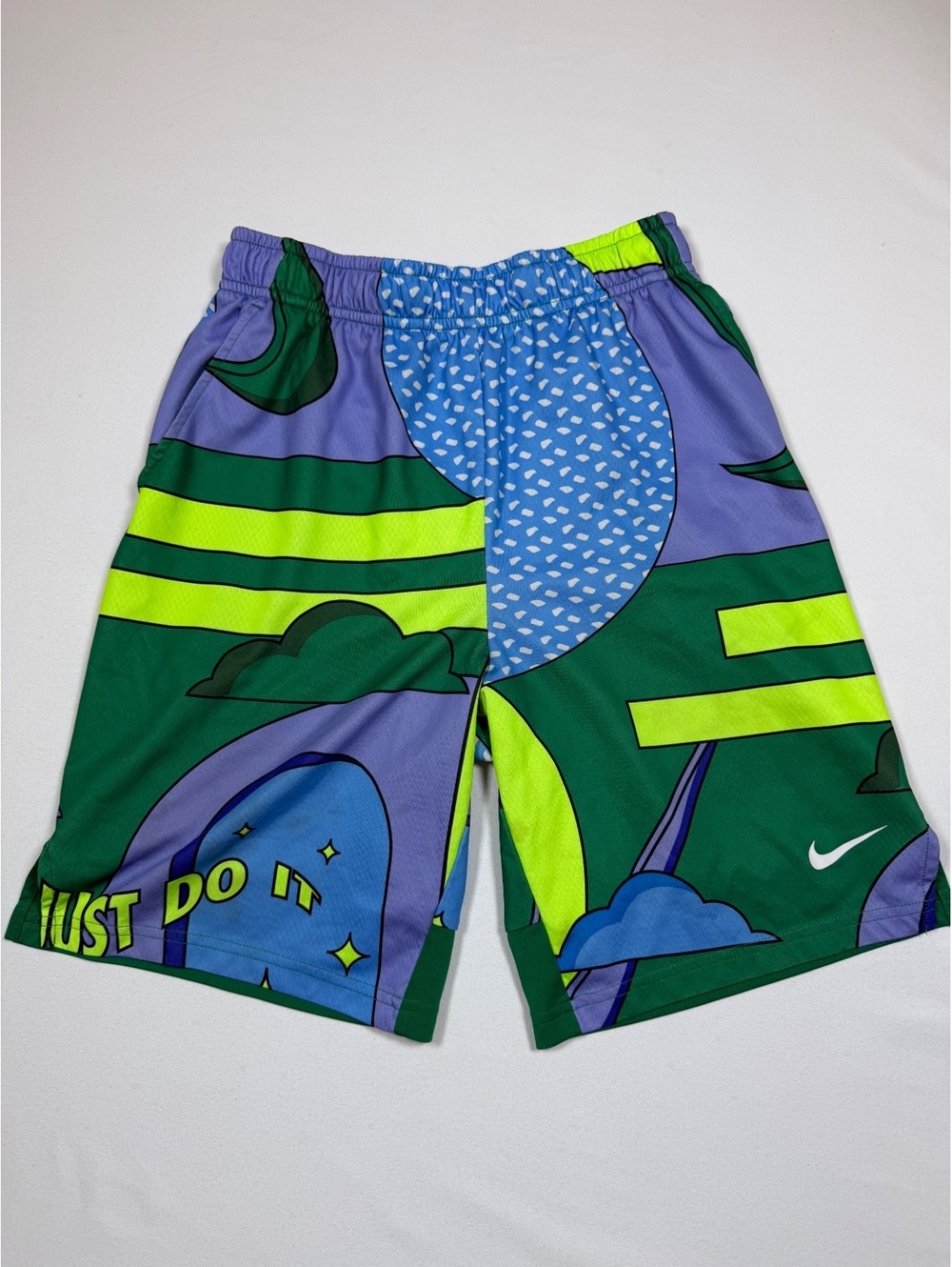 Nike multicolor athletic shorts